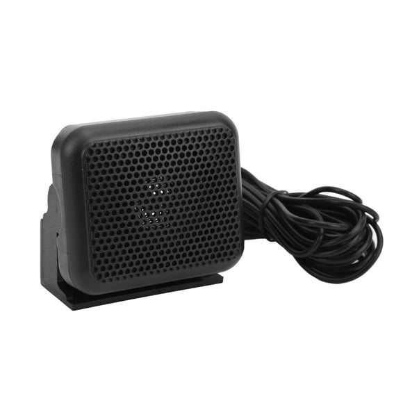 Two Way Radio Speaker, Mini External Speaker Professional Abrasion Resistant Universal for Car