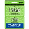 (Email Delivery) Tracfone 1 Year Service + 400-Minutes Wireless Airtime Card