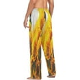 thumbnail image 5 of Sunflower Vintage Men's Pajama Pants Lightweight Sleepwear Bottom Lounge Pants, 5 of 6