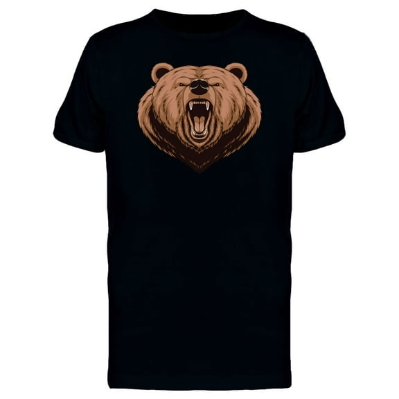 Grizzly Bear Roar Tee Men's -Image by Shutterstock