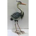 thumbnail image 1 of 2 Metal Heron Garden Sculpture, 1 of 1