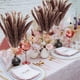 thumbnail image 2 of Plumas de hierba de pampas secas, 30 unidades de 17 pulgadas de alto, fragmitas naturales, comunis, tallos de flores artificiales de caña sintética para arreglos de boda, jarrón, puerta, habitación, Namotu WMZY-896, 2 of 7