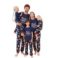 thumbnail image 1 of Pisexur Pyjamas de Noël pour la Famille Mode Imprimé Manches Courtes Col Rond Tee Tops Pantalons Assortis Pyjamas de Noël pour Hommes/femmes/enfants, 1 of 6
