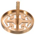 thumbnail image 4 of OULII Censer Burner Copper Traditional Design for Tearoom and Hotel 1Pack, 4 of 8