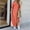 F-217Orange, variant on ZHOGXU Women's Dress Long Sleeve Lapel Solid Color Buttons Side Split Fashion Comfortable Loose Fit Maxi Dresses With Pockets For Casual Daily Wear,Beige,L
