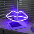 thumbnail image 3 of LINLIN LED Neon Sign,LIP Neon Sign Night Light Wall LED Neon Lamp USB Battery Powered Led Neon Light Sign for Home Bedroom Bar Party Decoration, 3 of 6