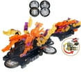 thumbnail image 3 of DMH Explosion Wild Speed Fly Deformation Car 4 Screechers Beast Attack Action Figures Capture Flips Transformation Surprise Gift Toy, 3 of 7