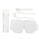 thumbnail image 3 of Caja de almacenamiento para lentes de contacto, cubierta transparente redonda portátil, soporte para contenedor (blanco), 3 of 11