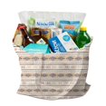 thumbnail image 3 of Rustic Style Nordic Stripes Washable Shopping Bag - Machine Washable Eco-Friendly Grocery Tote, 3 of 5
