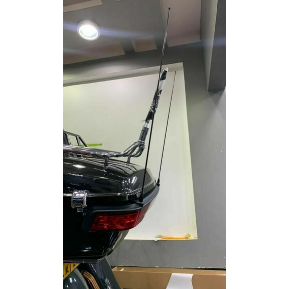 21" inch 2-pack Black Whip AM/FM/XM/CB Radio Antennas Mast Rod for HARLEY-DAVIDSON 1989-2022