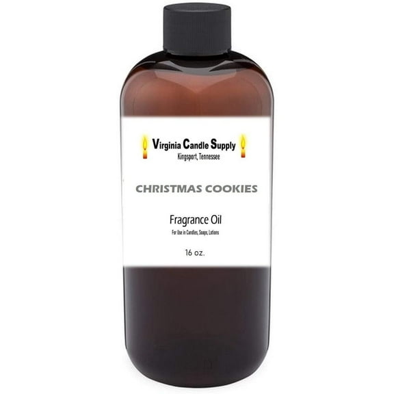 Christmas Cookies 16 oz Bottle for Candle Making, Soap Making, Tart Making, Room Sprays, Lotions, Car Fresheners, Slime, Bath Bombs, Warmers