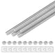 thumbnail image 1 of Uxcell 5-Set Varilla Roscada Completamente, M3x130mm Barra de Rosca Derecha de Acero Inoxidable 304 con Tuercas y Arandelas, 1 of 7