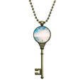 thumbnail image 1 of Ocean Sand Beach Mar luz foto Llavero Collar Colgante Bandeja Cadena Embellecida Unbranded M, 1 of 3