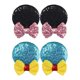 thumbnail image 2 of 6x2 Pares De Pinzas Para El Pelo Con Orejas De Ratón, Bonitas Para Decoración, Halloween, Princesa, Cosplay, Negro Y Azul, 2 of 8