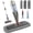 Grey, variant on Spray Mop for Floor Cleaning with Washable Pads, Microfiber Wet Mops with 800 ml Refillable Bottle,Reusable Dust Mops with Sprayer for Hardwood Laminate Vinyl Tile Cleaning