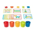 thumbnail image 3 of Juego de clasificación de juguetes de aprendizaje CUTICAT 2 en 1 formas de colores, 3 of 8