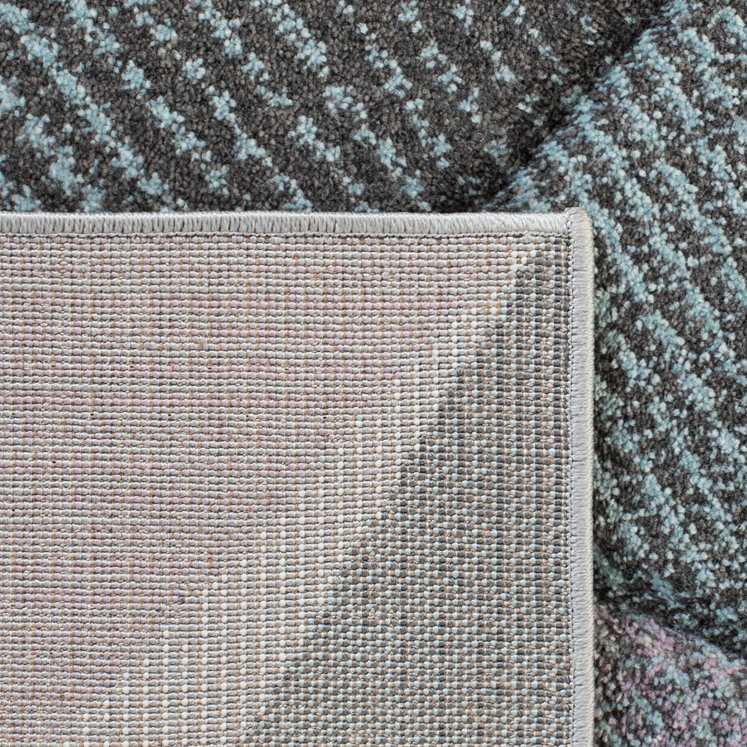 Safavieh Hollywood Celandine Abstract Runner Rug, Gray/Light Blue, 2'3" x 10'