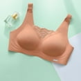 thumbnail image 3 of Women's Non Wired Padded Full Cup Bra - Wireless Supportive Bustier - W-Shape Structure Breathable Comfort Bra, 3 of 8