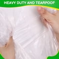thumbnail image 6 of Armscye 2 Pack Queen Mattress Bag for Moving Storage, 180 x 240 x35 cm Plastic Mattress Storage Bags for Moving, 3 MILs Thickened Reusable Mattress Storage Covers, 6 of 7