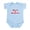 Sky Blue, variant on CafePress - Devil In Disguise Infant Bodysuit - Baby Light Bodysuit, Size Newborn - 24 Months