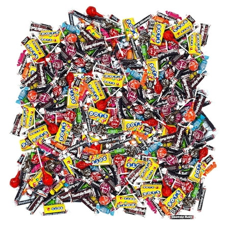 Tootsie Roll Child's Play Candy Assortment, 3.5 Lbs Bulk Assorted Variety Mix, Tootsie Roll DOTS Fruit Chews Tootsie Pops