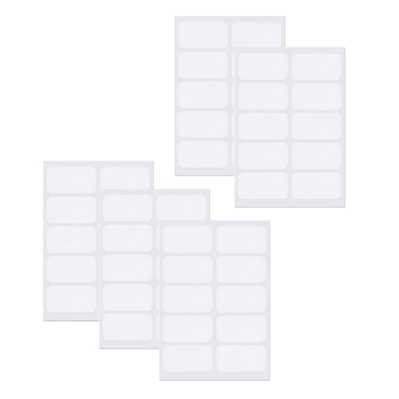 50Pcs Laundry Marking Tag Handwrite Self-Stick No-Iron Clothing Label Machine Wash Safe for Clothes Identification