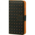 thumbnail image 3 of dreamwireless lpfip6csstdmdor apple iphone 6 - 4.7 in. wallet pouch, stand with card slots moda dots, orange, 3 of 4