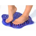 thumbnail image 2 of Body & Sole Bath Tub And Shower Mat Firm Bristles, Reflex Bumps Silver 06115, 2 of 2