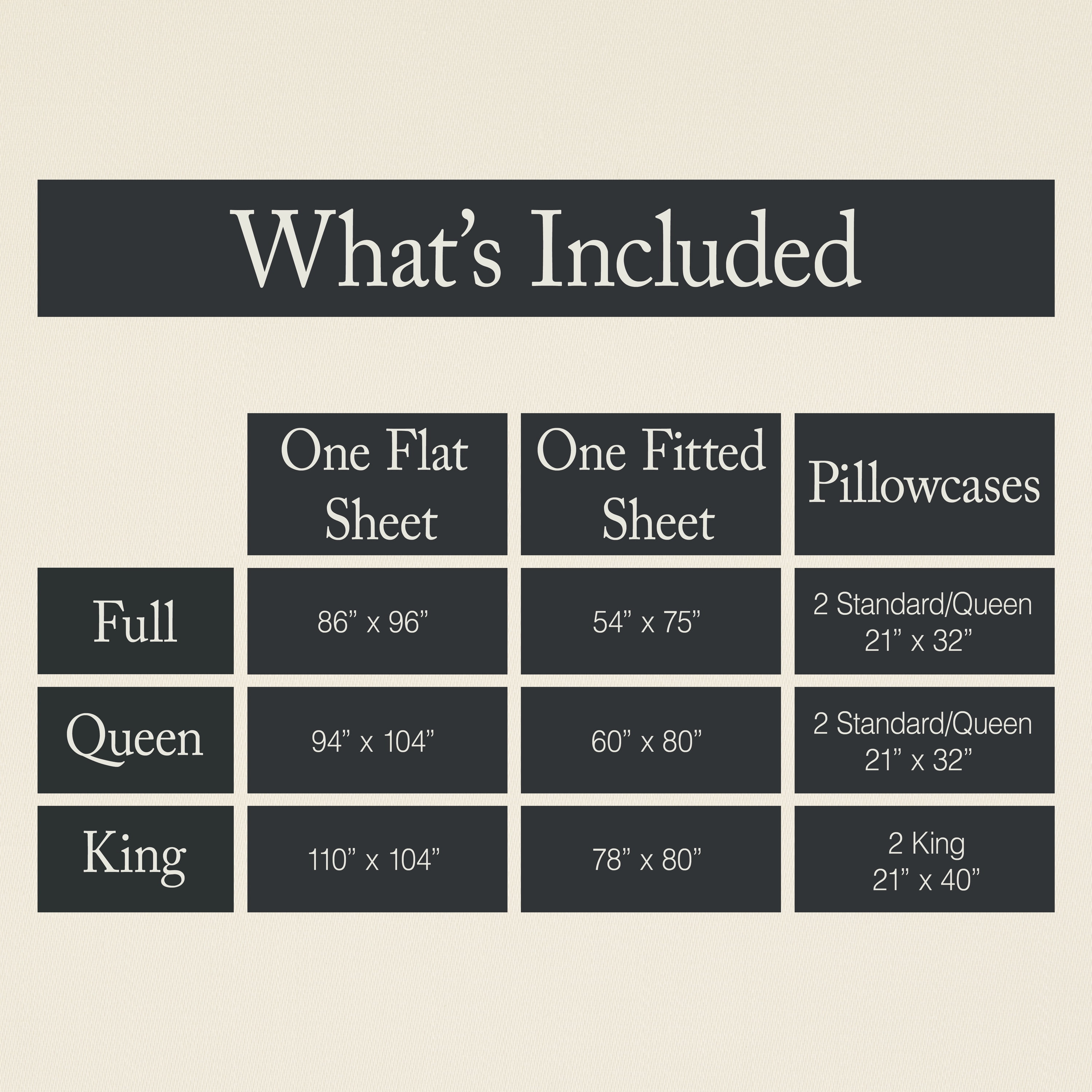 Allswell 4-Piece Soft & Silky Luxury 100% TENCEL™ Sheets Set, Vanilla Dream, Full
