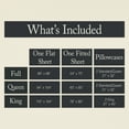 thumbnail image 5 of Allswell 4-Piece Soft & Silky Luxury 100% TENCEL™ Sheets Set, Vanilla Dream, Queen, 5 of 8