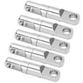 thumbnail image 1 of Connector 5pcs/set Stainless Steel Column Type 360  Bearing Swivels Fishing Swivels Hook Connector, 1 of 7
