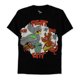 thumbnail image 4 of Camiseta gráfica animada Belchez Fight City para hombre color negro extragrande, 4 of 4