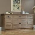thumbnail image 2 of Sauder Vue du Port Credenza en Chêne Salé, 2 of 6