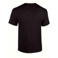 thumbnail image 3 of Camiseta de algodón de cuello redondo, corte regular, manga corta, estampado geométrico, 95 % algodón, 5 % elastano, elasticidad media, con estampado "Poppy lo sabe todo", para uso diario y casual, pa, 3 of 7