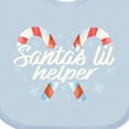 thumbnail image 4 of Inktastic Santa's Little Helper Boys or Girls Baby Bib, 4 of 4