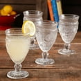 thumbnail image 3 of The Pioneer Woman 12-Ounce Footed Glass Goblets, 3 of 3