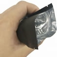 thumbnail image 5 of CCOCC 2026 New 100-Pack Odor-Resistant Bags - 3 X 4 Inch Resealable Mylar Bags Foil Bags Flat Bags Matte Black for Food Storage,Herbs,Spices,Small Items,Travel,Organization,Packaging, 5 of 6