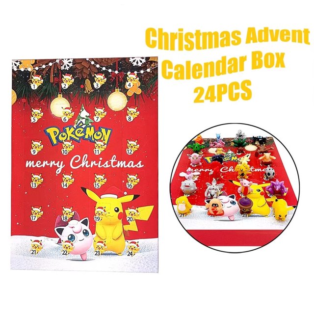 Christmas Vacation Advent Calendar 2024, Christmas Advent Calendar Contains 24 Gifts, Christmas Cute Figures Doll Advent Calendar, Christmas Countdown Calendar With Surprise Toys, Christmas Collec