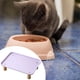 thumbnail image 5 of Soporte elevado para cuenco para gatos, cómodo, lavable, protege el cuello, suministros para mascotas, soporte para plato de alimentación para Púrpura, 5 of 7