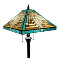 thumbnail image 1 of Tiffany Floor Lamp, 65" Tall Vintage Mission Style Standing Lamp, 1 of 7