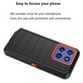 thumbnail image 6 of For Motorola Moto G Stylus 5G 2025 Case,Takfox Holster Phone Case with Built-in Screen Protector Swivel Belt Clip [3 Layers] Heavy Duty Full Body Protection Shockproof Kickstand Cover- Black, 6 of 9