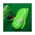 thumbnail image 5 of Wrist Rest Mat Cartoon Pig Shape Ergonomic Faux Leather Mini Computer Mouse Pad for Office - Black, 5 of 5