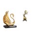 thumbnail image 1 of estatua de resina de cisne,Figuras de cisne,estatuas,decoración del hogar,fiesta de bodas,Figura de escritorio,Estante de estatua de caballo para escritorio,oficina,decoración del, 1 of 8
