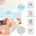 thumbnail image 3 of Yayeee Bath Rug for Bathroom Floor Non Slip Rectangle Fluffy Soft Absorbent Mat, 16"x24", Pink Christmas Santa, 3 of 7
