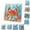 Crab#2, variant on Ocean Theme Pearl Art DIY Kit, Lovely Pearl Art DIY Set, Unique Crab Pattern Diamond Art Kit, Creative Beaded Mosaic Craft for Beach Style Decor, Crab