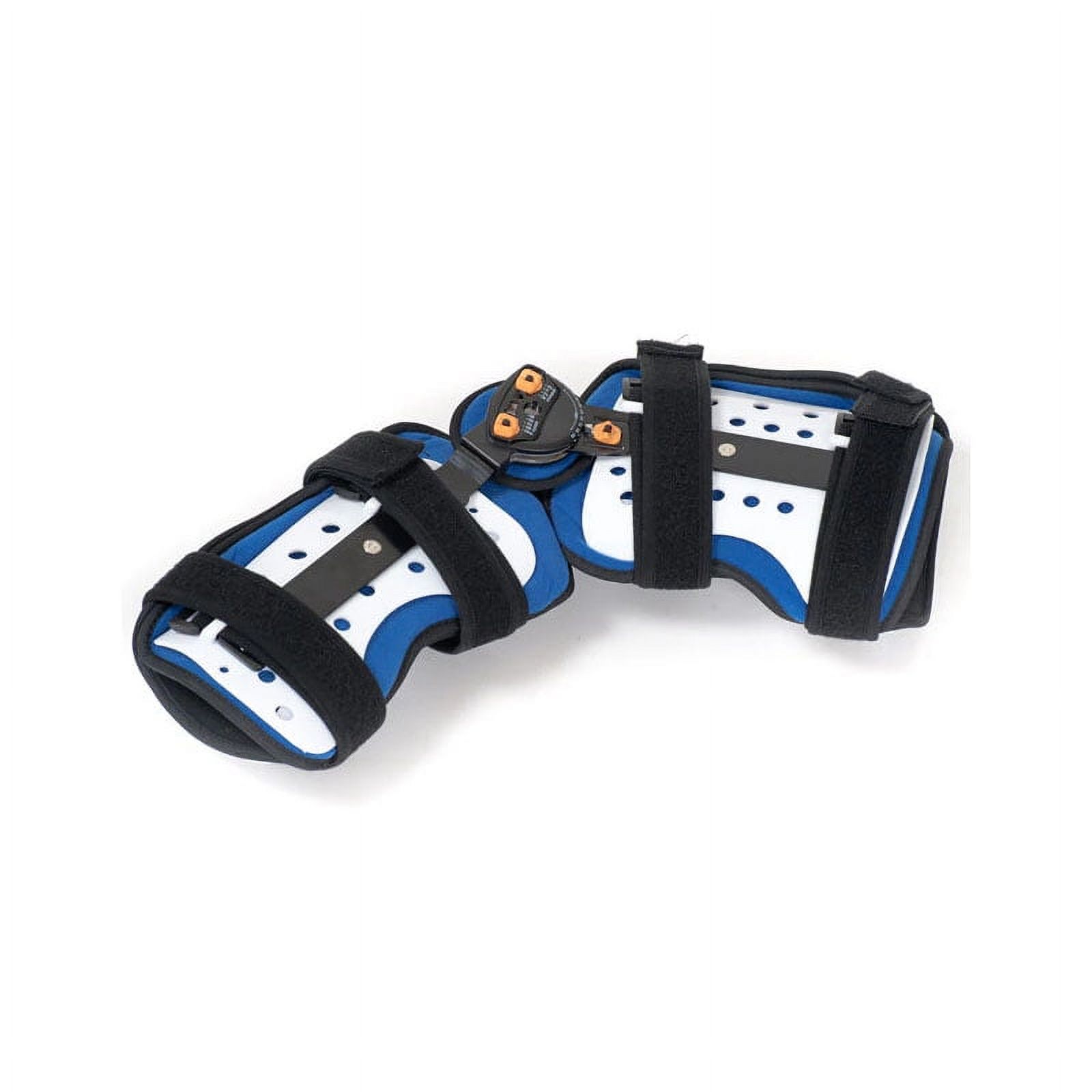 GHORTHOUD Hinged ROM Knee Brace Post Op Knee Support Adjustable Knee Immobilizer with Side Leg Stabilizers