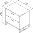 thumbnail image 4 of Bush Business Furniture Method by Kathy Ireland Lateral File Cabinet Assembled in Cocoa, 4 of 5