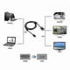 thumbnail image 4 of 1.8m Hdmi Male To Vga Male 15pin Video Cable(black), 4 of 4