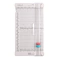 thumbnail image 2 of KW-trio Portable Paper Cutter 12.6 Inch Cutting Length Desktop Craft Paper Trimmer with Straight Edge Fold Line Cutter Head Side Ruler for Paper Photos Pictures Cards Scrapbooking Tool, 2 of 7