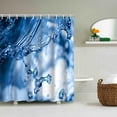 thumbnail image 5 of Water Pattern Waterproof Bathroom Shower Curtain, Machine Washable Curtain Bathroom Shower Curtain Liner Bathroom.[59.1x70.9in], 5 of 7